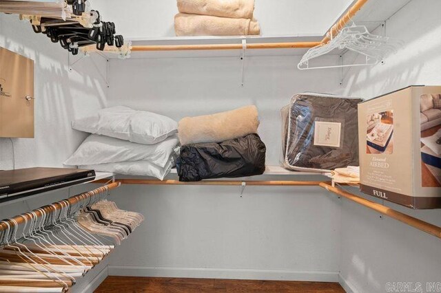 67 Delton Mccauley Rd, Kirby, AR 71950 - spacious closet featuring wood finished floors