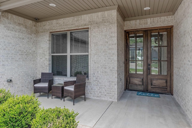 20 Caurel Ct, Little Rock, AR 72223 - view of exterior entry with french doors