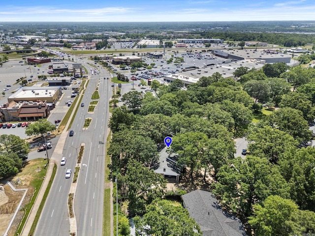 42 Desoto Cir, North Little Rock, AR 72116 - bird's eye view of a highway and a tree filled landscape
