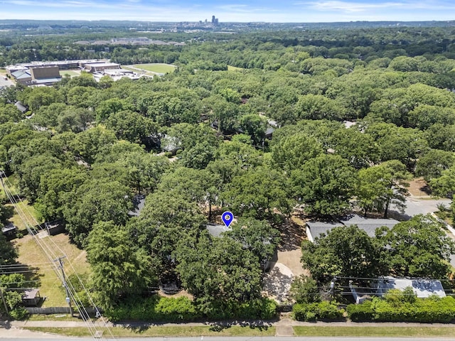 42 Desoto Cir, North Little Rock, AR 72116 - aerial view of a heavily wooded area