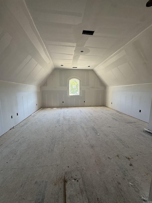 143 Kinley Loop, Little Rock, AR 72223 - additional living space featuring vaulted ceiling