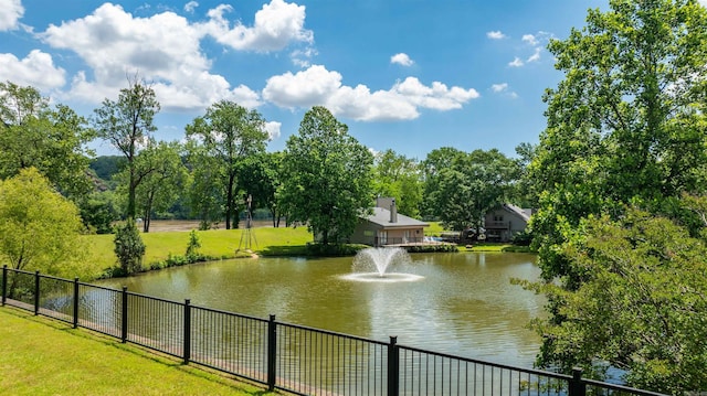 2510 Riverfront # 2, Little Rock, AR 72202 - water view with fence