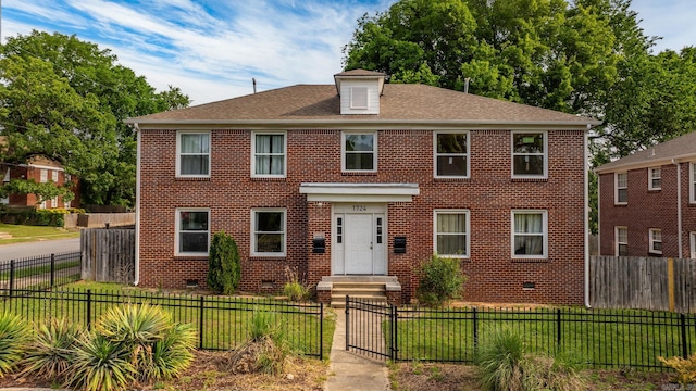 1724 W 19, Little Rock, AR 72202 - view of front of house featuring brick siding and crawl space