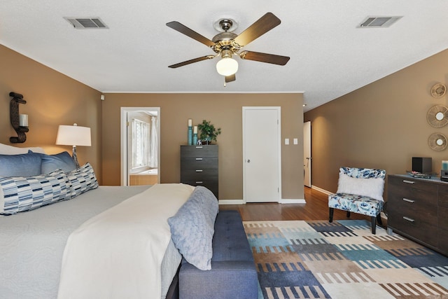 717 Choctaw Cir, Little Rock, AR 72205 - bedroom featuring wood finished floors, baseboards, and a ceiling fan
