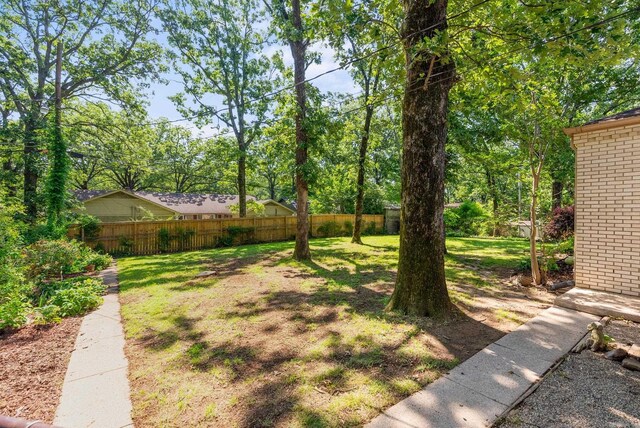 3016 Cleburne Pl, North Little Rock, AR 72116 - view of yard