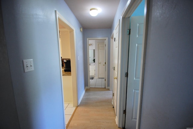 12601 Woodbury Dr, Little Rock, AR 72211 - hall with light wood-style flooring