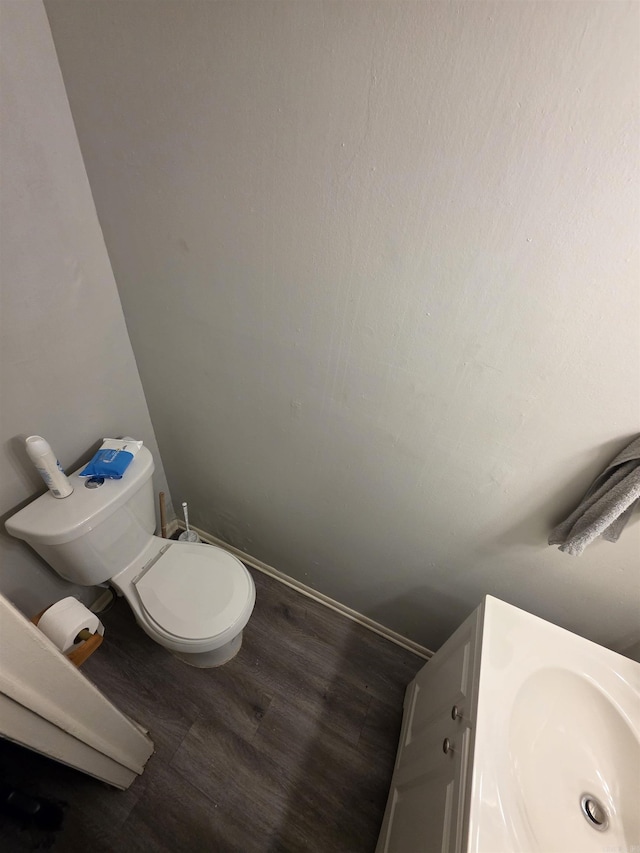 2113AND2115 Scotty Ct, Little Rock, AR 72204 - bathroom featuring wood finished floors and toilet