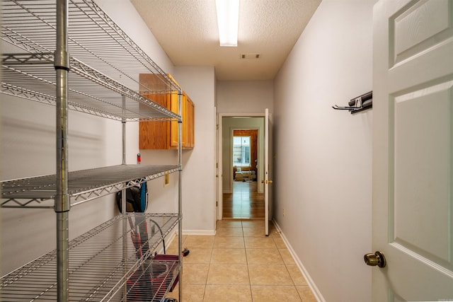 view of storage area