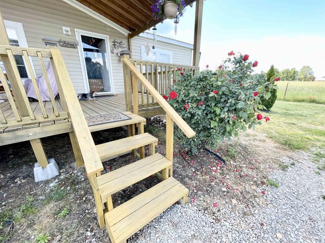 806 Autumnwood Rd, Ash Flat, AR 72513 - view of wooden deck