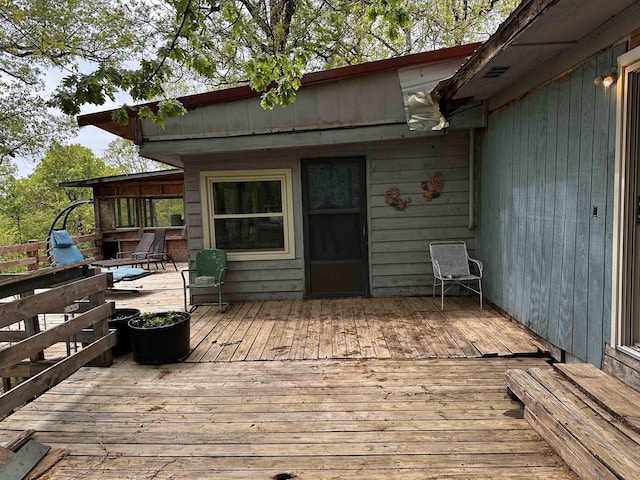 340 Griffin Rd, Hardy, AR 72542 - view of deck