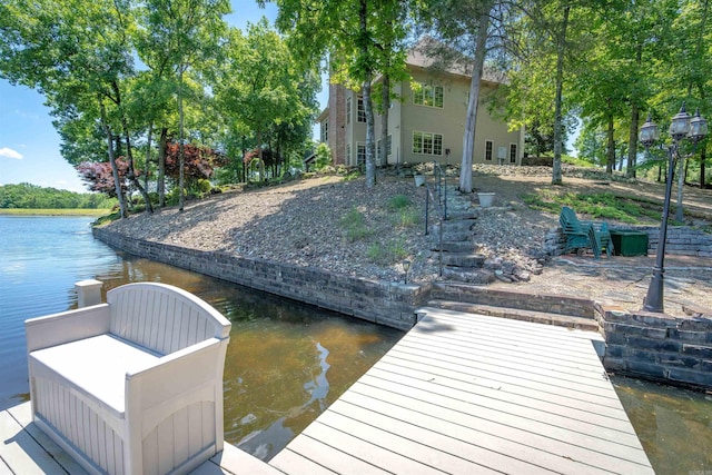 26 Pillar Ln, Hot Springs Village, AR 71909 - dock with a water view