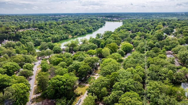 1118 Garland, North Little Rock, AR 72216 - bird's eye view of a nearby body of water and a forest