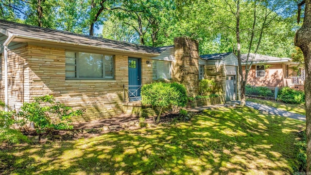 1118 Garland, North Little Rock, AR 72216 - ranch-style house featuring a chimney