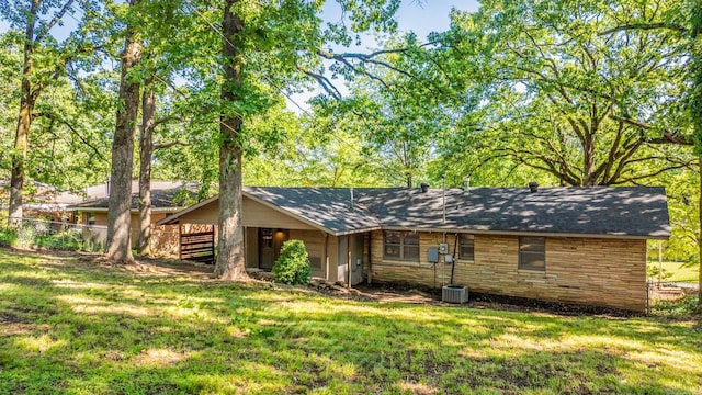 1118 Garland, North Little Rock, AR 72216 - back of house with stone siding