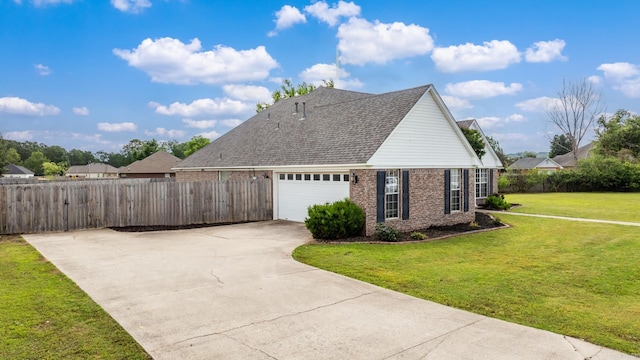 2340 Morning Glory, Conway, AR 72034 - view of home's exterior with brick siding, concrete driveway, a garage, and a shingled roof