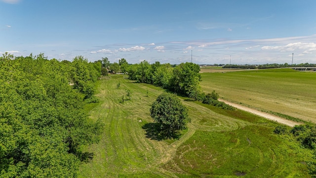 view of rural area
