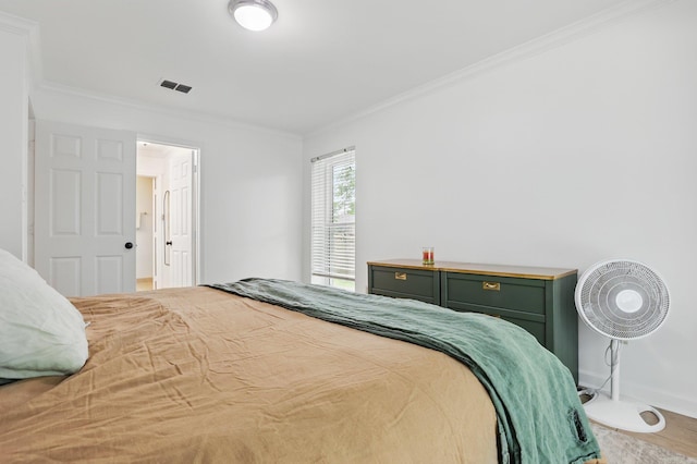 4911 B St, Little Rock, AR 72205 - bedroom with crown molding and baseboards