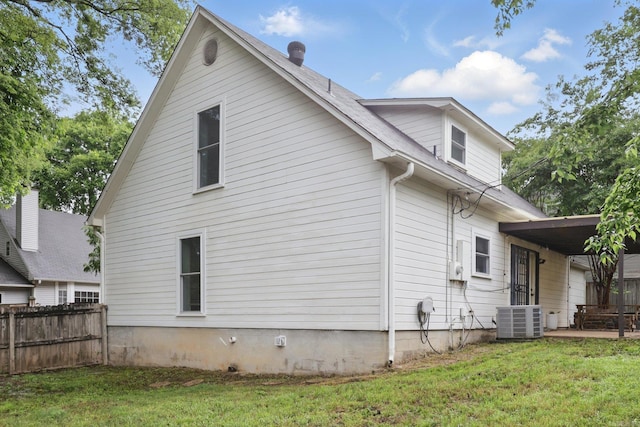 4911 B St, Little Rock, AR 72205 - view of side of home featuring central AC unit