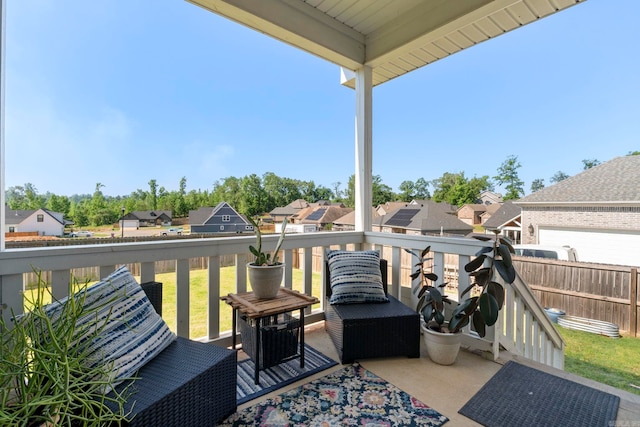 5101 Peace Ln, Alexander, AR 72002 - view of patio / terrace with a residential view