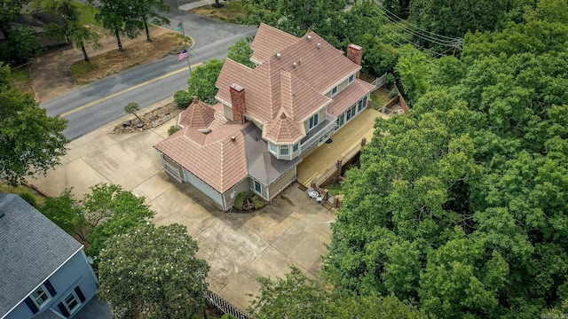 5401 N Hills Blvd, North Little Rock, AR 72116 - view from above of property