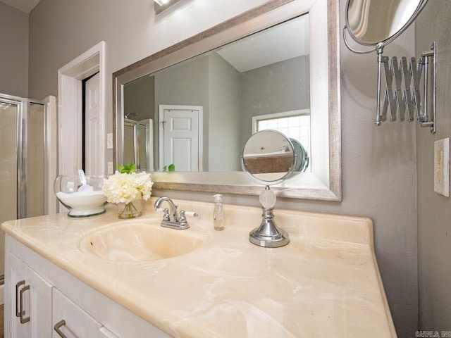 14 Woodridge Dr, Little Rock, AR 72204 - bathroom with a stall shower and vanity