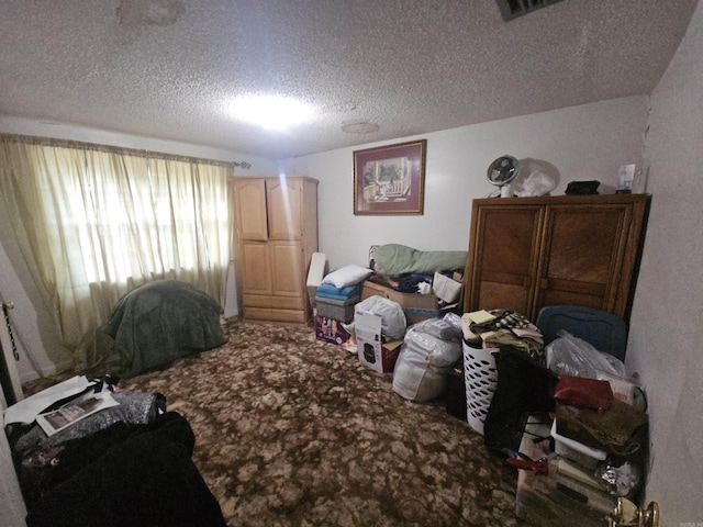 11806 Veronica, North Little Rock, AR 72118 - bedroom with carpet floors and a textured ceiling