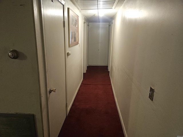 11806 Veronica, North Little Rock, AR 72118 - corridor featuring dark carpet and baseboards