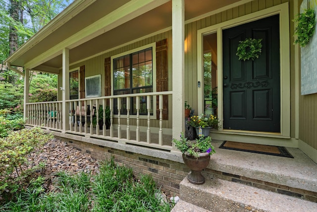 5623 Ridgeway Dr, Benton, AR 72019 - property entrance with covered porch