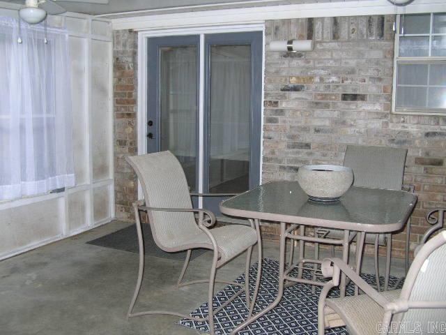 11 Sharondale Ct, Maumelle, AR 72113 - view of patio with outdoor dining space