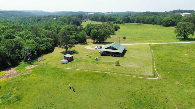 482 Ash Trl, Melbourne, AR 72556 - aerial view of sparsely populated area