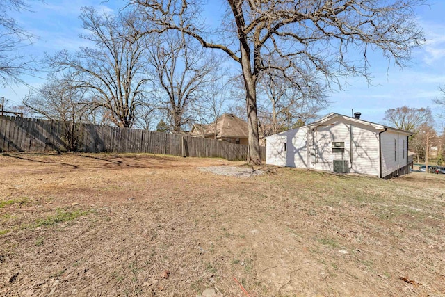 3113 W 11th, Little Rock, AR 72204 - view of yard featuring fence and central AC