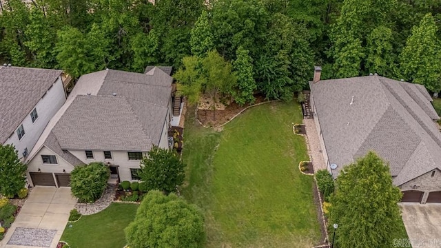 145 Cove Creek Ct, Little Rock, AR 72211 - aerial view of property and surrounding area
