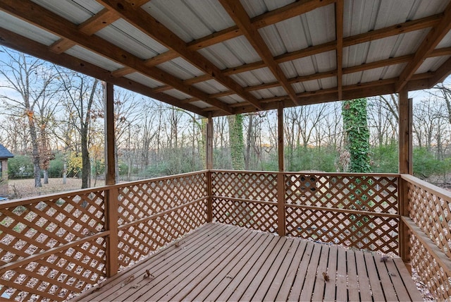 312 Eubanks Rd, Jacksonville, AR 72076 - view of wooden deck