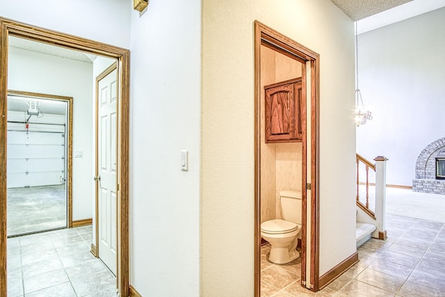 16 Zutano Ln, Hot Springs Village, AR 71909 - hall featuring light tile patterned flooring