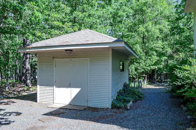16 Zutano Ln, Hot Springs Village, AR 71909 - view of shed
