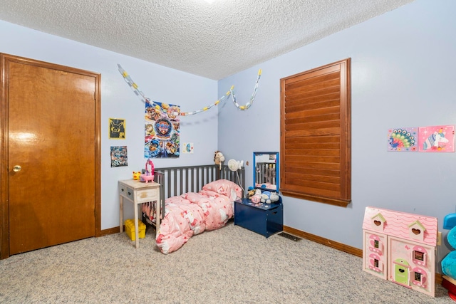 23 S Summit Dr, Cabot, AR 72023 - bedroom with carpet flooring, a textured ceiling, and baseboards