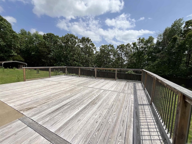 view of deck