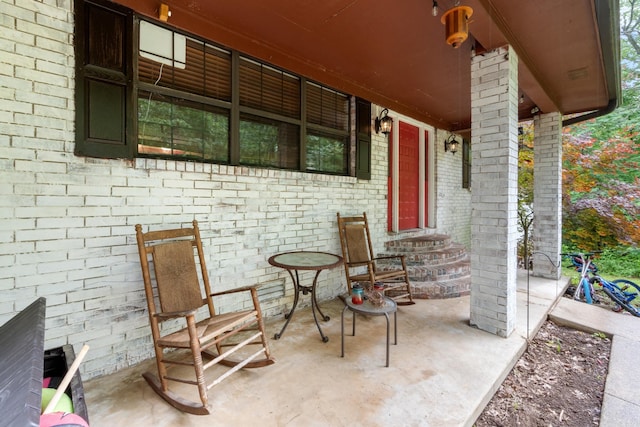 7104 Foxrun E End Dr, Mabelvale, AR 72103 - view of patio / terrace featuring entry steps