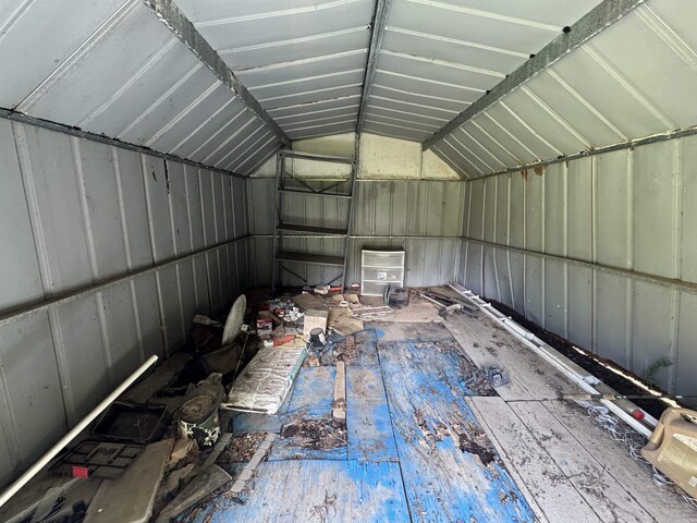 storage area featuring a garage