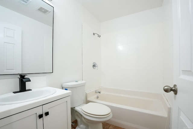 3516 Vickie Dr, Bryant, AR 72022 - bathroom with vanity, toilet, and shower / bath combination