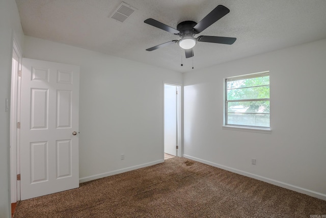 3516 Vickie Dr, Bryant, AR 72022 - spare room with carpet, baseboards, and a ceiling fan