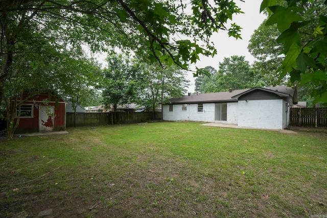 3516 Vickie Dr, Bryant, AR 72022 - view of yard with a shed and an outbuilding