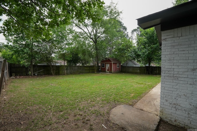 3516 Vickie Dr, Bryant, AR 72022 - view of yard featuring a storage shed and an outbuilding