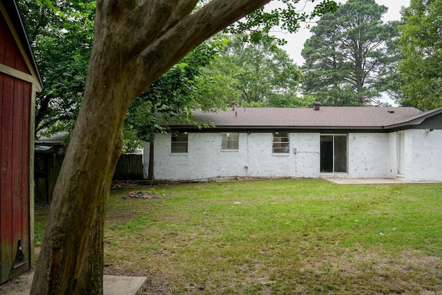 3516 Vickie Dr, Bryant, AR 72022 - back of house featuring brick siding and a shingled roof