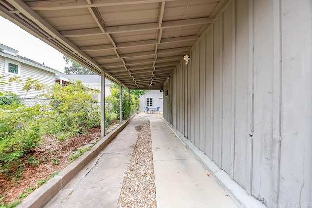 608 E 5th St, El Dorado, AR 71730 - view of patio with fence