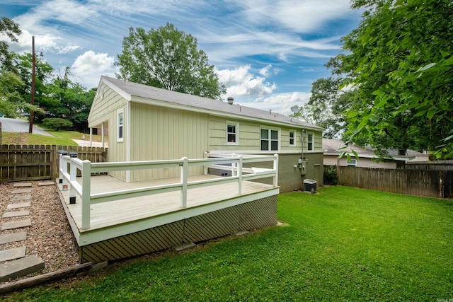 15 Coolwood Dr, Little Rock, AR 72202 - back of house featuring a deck