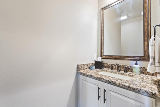 43 Tournay Cir, Little Rock, AR 72223 - bathroom featuring vanity and crown molding