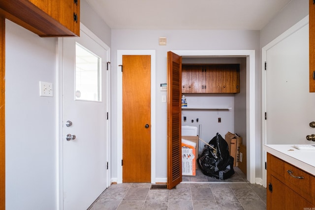 17 Wingate Dr, Little Rock, AR 72205 - laundry area featuring cabinet space and hookup for a washing machine