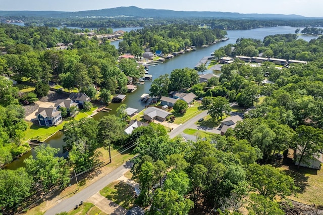136 Buster Reed Dr, Hot Springs, AR 71913 - bird's eye view of a nearby body of water
