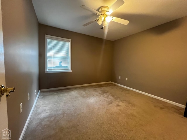 700 Amberwood, Jonesboro, AR 72401 - carpeted spare room with baseboards and ceiling fan